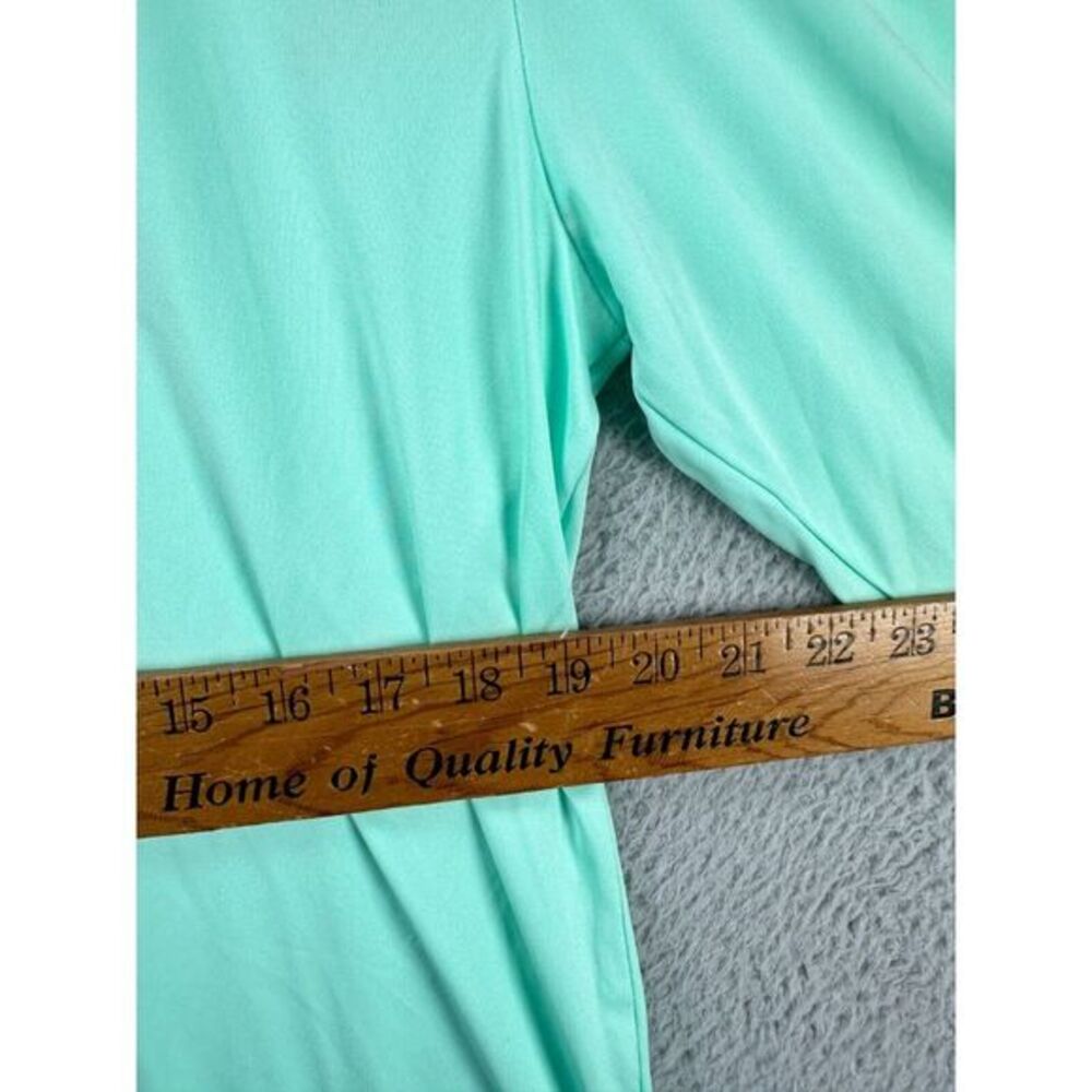 Vineyard Vines Performance Shirt Men Medium Aqua Graphic Print Whale Fishing NEW - Picture 7 of 9